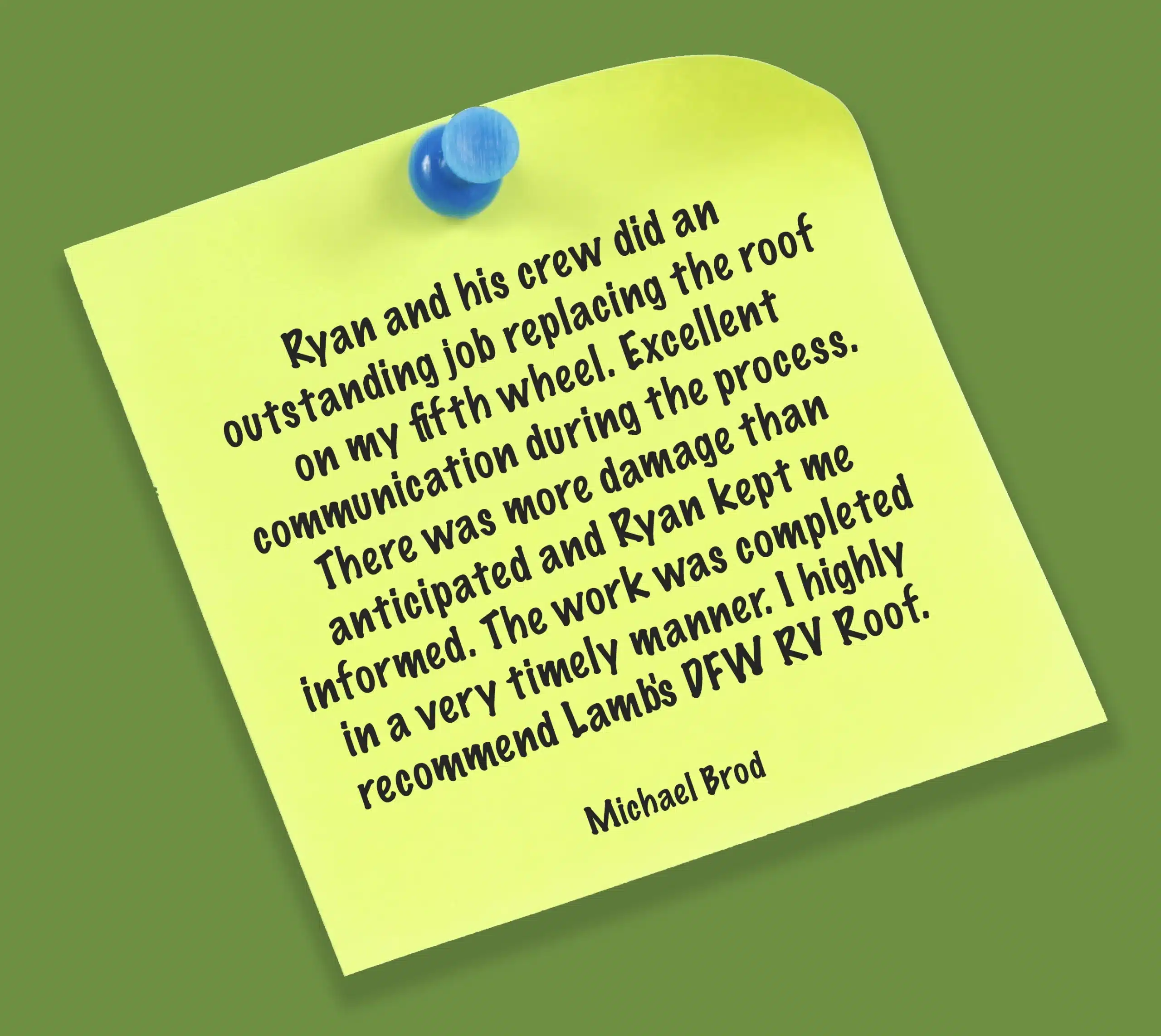 dfw rv roof repair review google
