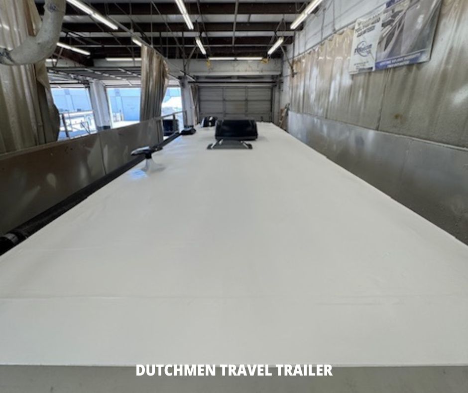 travel trailer roof with FlexArmor